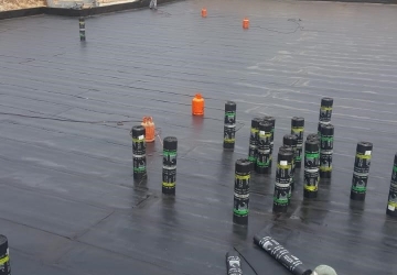 Bituminous Membrane Waterproofing Villas Compound-Abhor- Alrajhi International Group