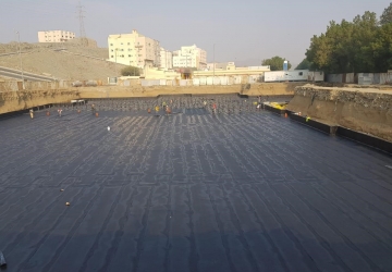 Bituminous  Membrane Waterproofing  Makkah- Alhamra Area –Kingdom Cont. Co
