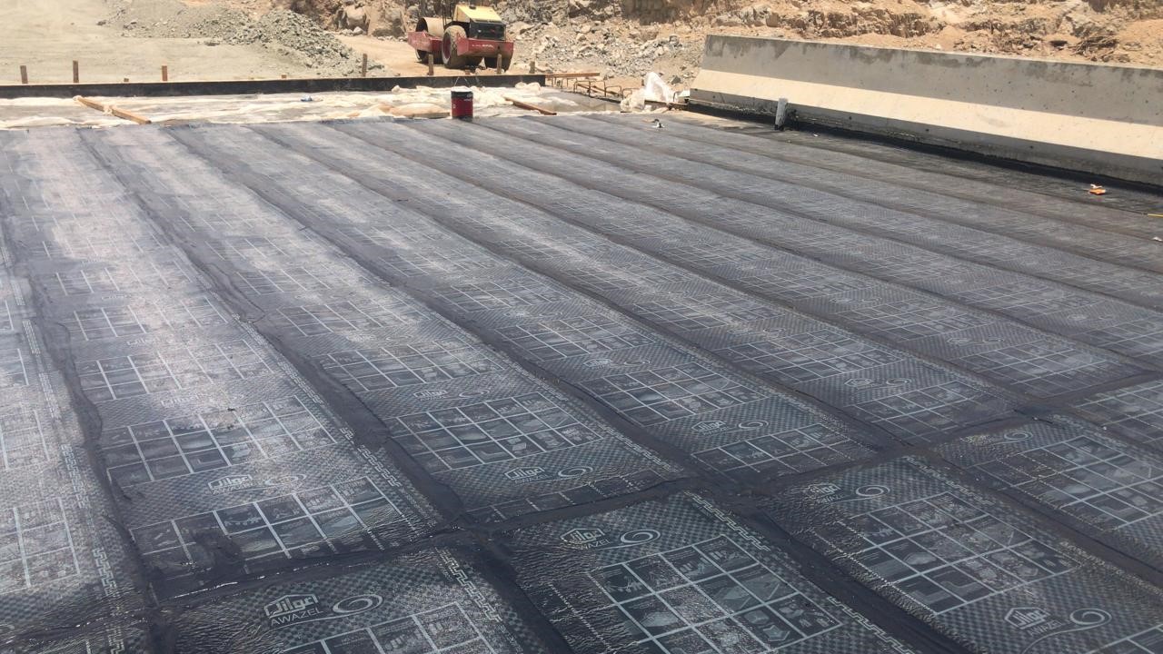 Bituminous Membrane Waterproofing Makkah- Almaisam Bridges