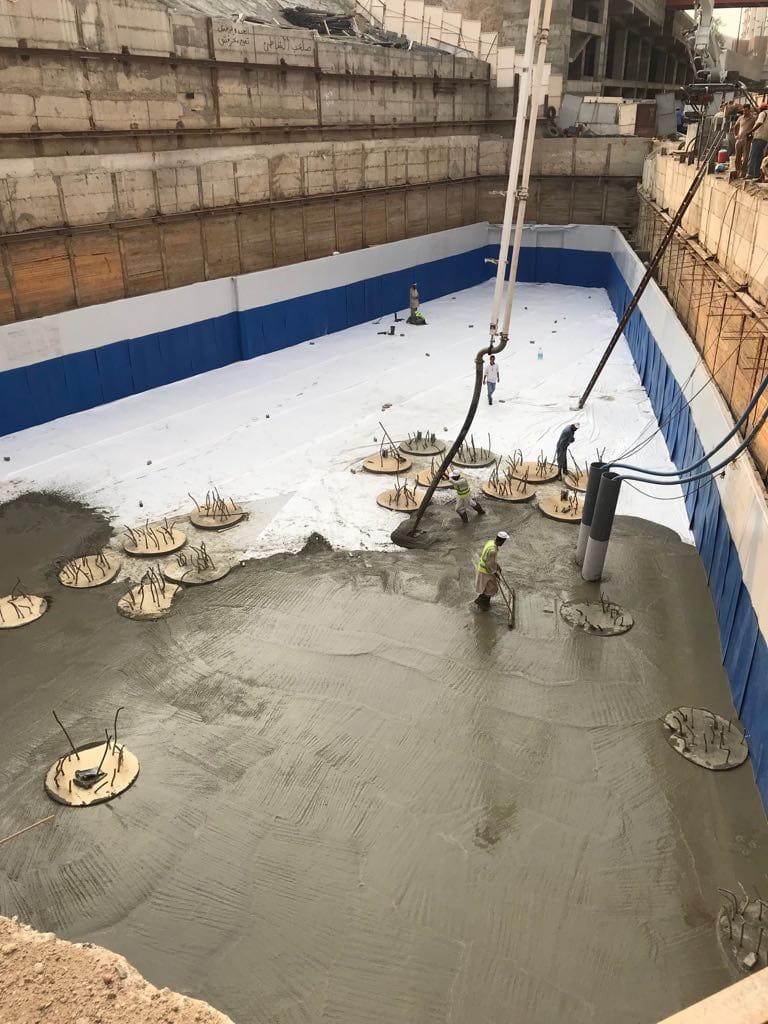 Bituminous  Membrane Waterproofing Makkah- Waterproofing & Anchoring works-Oram Co
