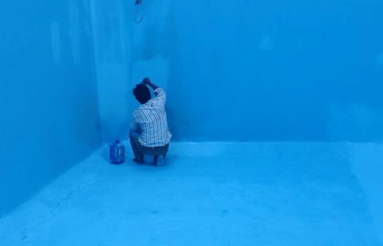 Epoxy Waterproofing –Water Tanks Jizan- South Water Company