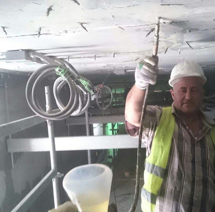 Project of the custodian of the two holly mosques King Abdullah Bin Abd AL-Aziz for Mataf Extension Epoxy Injection Work